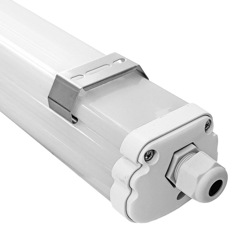foto del prodotto v tac plafoniera led 120cm 36w 220v bianco freddo 6400k ip65 tri proof led lamp light sku 216284