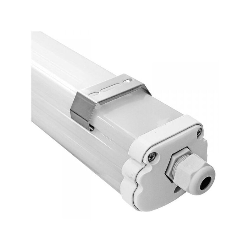 foto del prodotto v tac plafoniera led 150cm 48w 220v bianco freddo 6400k ip65 tri proof led lamp light sku 216286