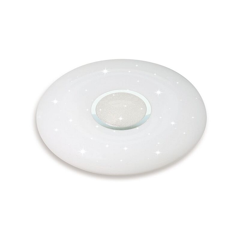 foto del prodotto v tac plafoniera led 20 40w effetto cielo stellato telecomando dimmer vt 8405
