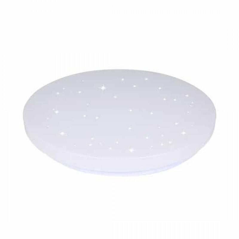 foto del prodotto v tac plafoniera led 24w changing color 3 in 1 effetto cielo stellato vt 8424
