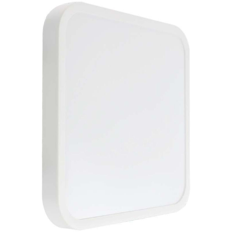 foto del prodotto v tac plafoniera led chip samsung quadrata 24w 100lm w 295mm bianco caldo ip44