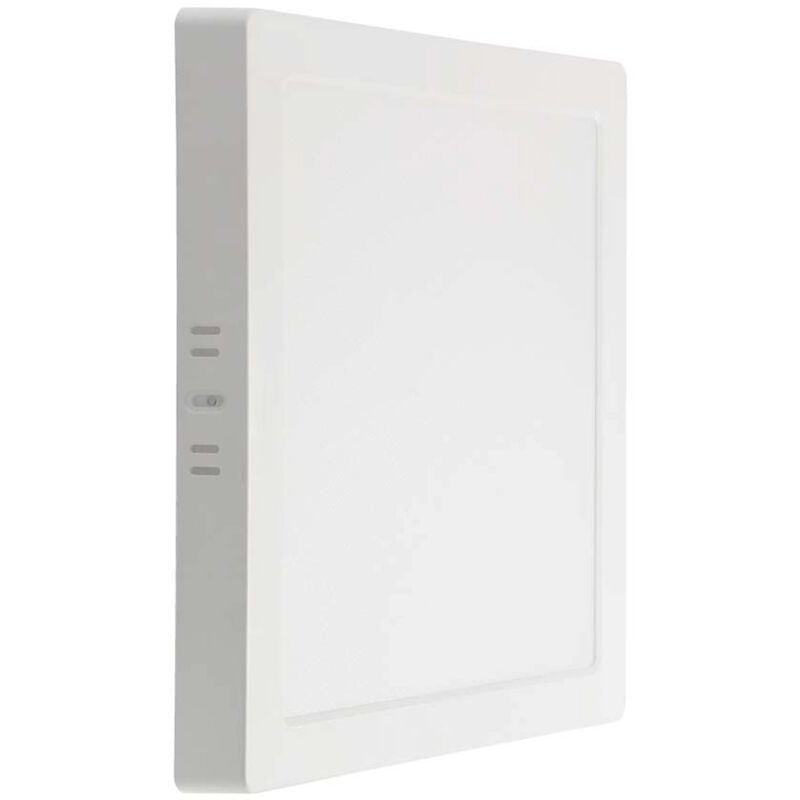 foto del prodotto v tac plafoniera led quadrata 12w chip samsung bianco freddo