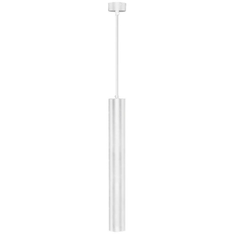 foto del prodotto v tac portafaretto led a sospensione gu10 corpo in alluminio bianco d 60500mm