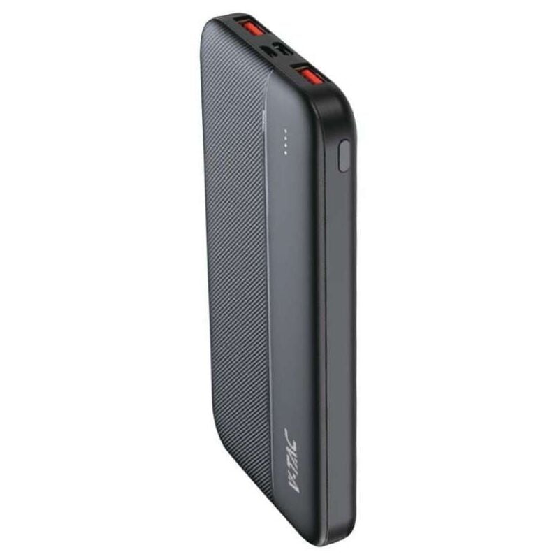 foto del prodotto v tac power bank 10000mah, ricarica rapida pd 22.5w, usb a, usb type c, micro usb, bianco