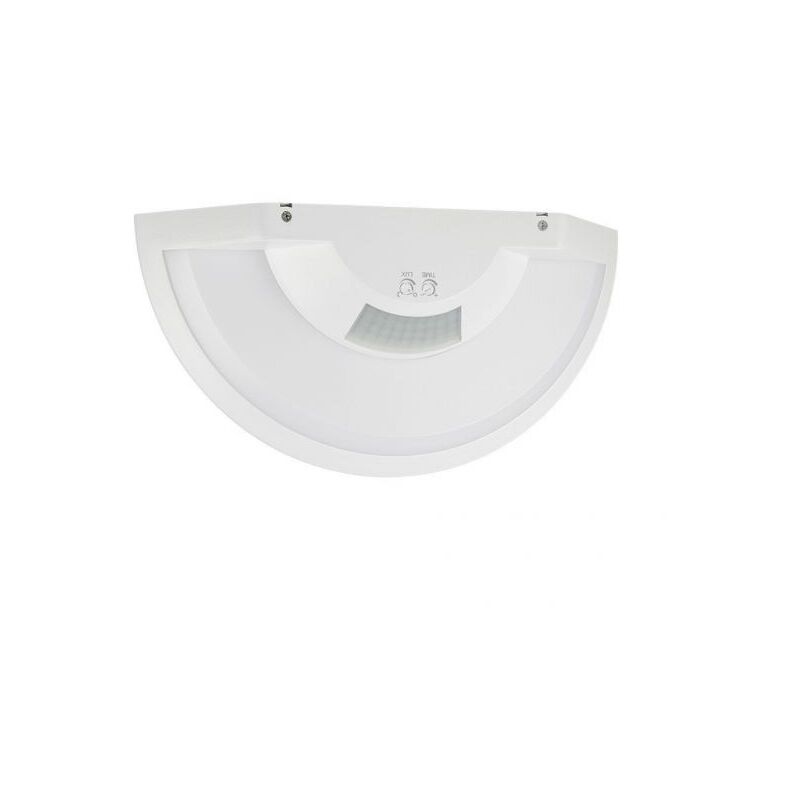 foto del prodotto v tac pro plafoniera led applique 10w chip samsung con sensore pir colore bianco 3in1 ip54 23421