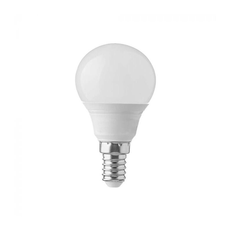 foto del prodotto v tac pro vt 1804 lampadina led smd chip samsung 3.7w e14 mini globo p45 bianco caldo 3000k sku 8042