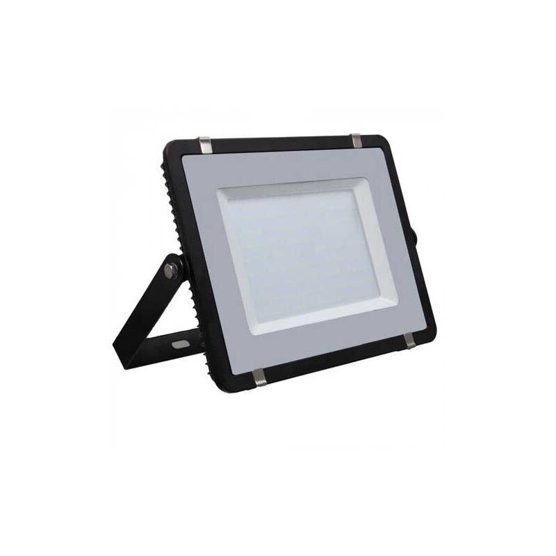 foto del prodotto v tac pro vt 200 faro led 200w slim alluminio nero chip samsung g2 smd bianco freddo 6500k ip65 sku 21419