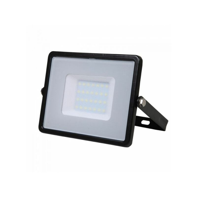 foto del prodotto v tac pro vt 30 faro led smd 30w ultrasottile chip samsung da esterno colore nero sku 400 401 402 colore luce bianco freddo