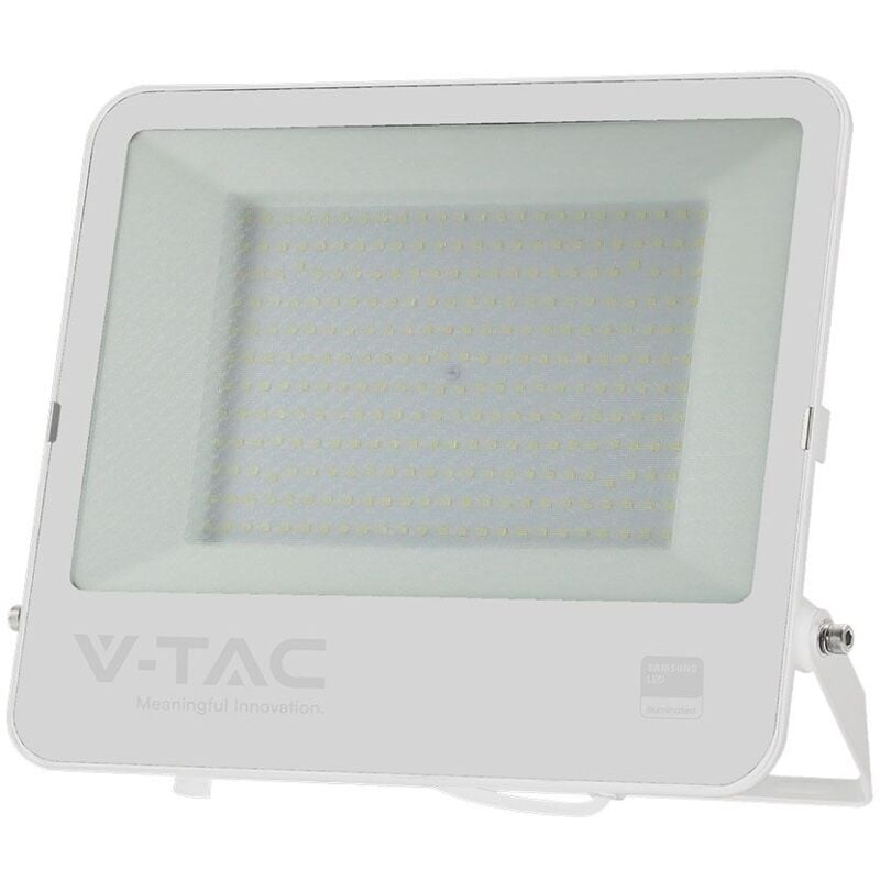 foto del prodotto v tac pro vt 44204 faro led 200w smd chip samsung vetro opaco colore bianco luce 6500k ip65 23603