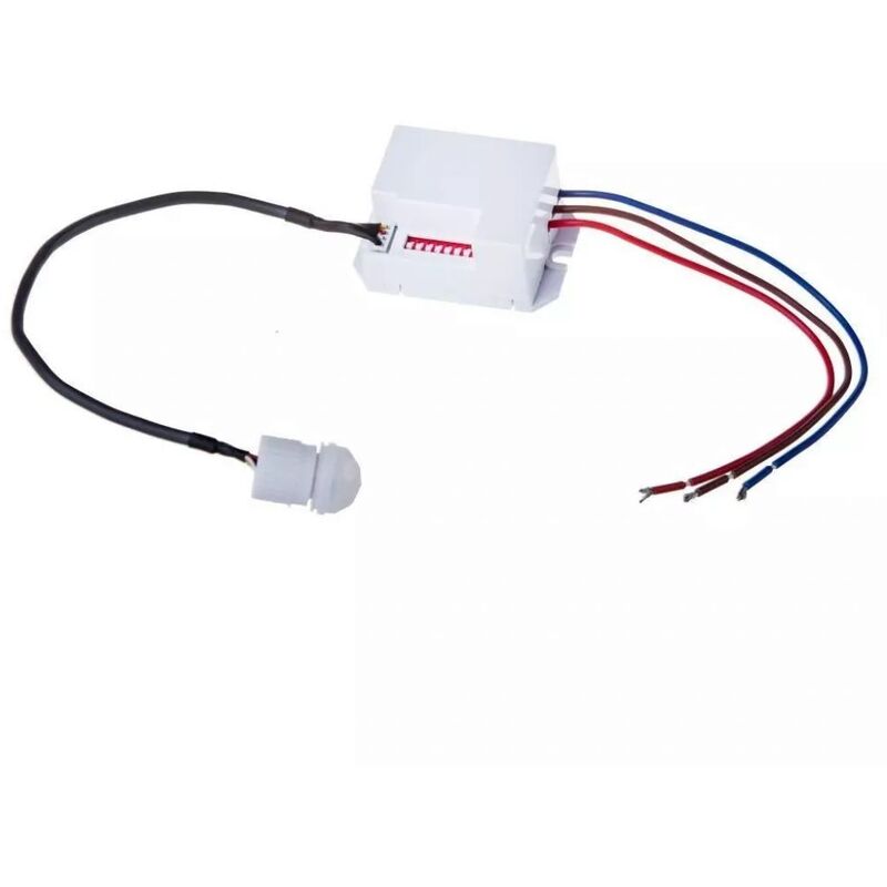 foto del prodotto v tac sensore di movimento infrarossi ir crepuscolare ip20 per lampade led mod vt 8022 sku 5082