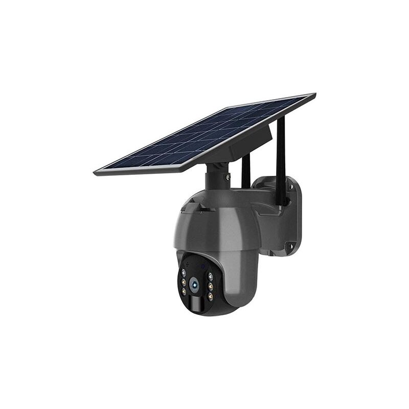 foto del prodotto v tac smart vt 11024 wifi telecamera speed dome ip pt wifi full hd 1080p 3.6mm autoalimentata con pannello solare, sensore pir e audio ip65 sku