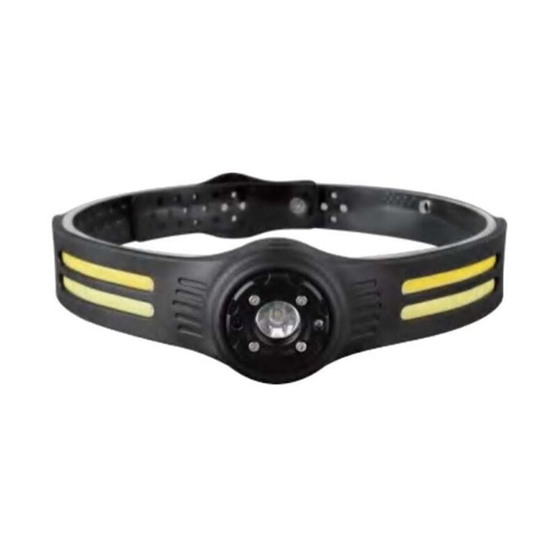 foto del prodotto v tac torcia led frontale 3w smd 5w cob 470lm batteria ricaricabile usb c ip43