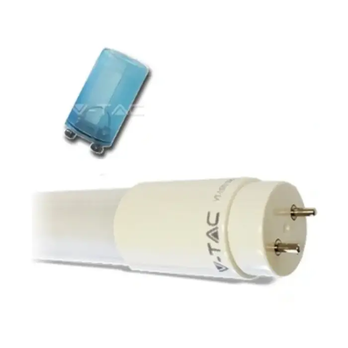foto del prodotto v tac tubo neon led g13 t8 22 watt bianco caldo 150 cm