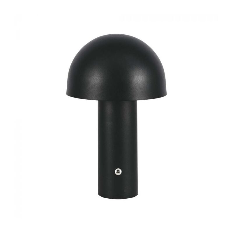 foto del prodotto v tac vt 1047 lampada led da tavolo 3w cct 3in1 colore nero ricaricabile con usb c touch dimmerabile 150x250mm 7898