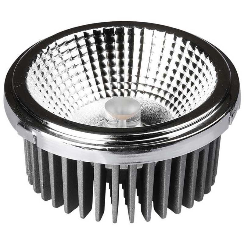 foto del prodotto v tac vt 1121 lampadina led ar111 20w faretto da incasso con 2 riflettori 20 40 sku 212792 212793 212794 colore luce bianco naturale