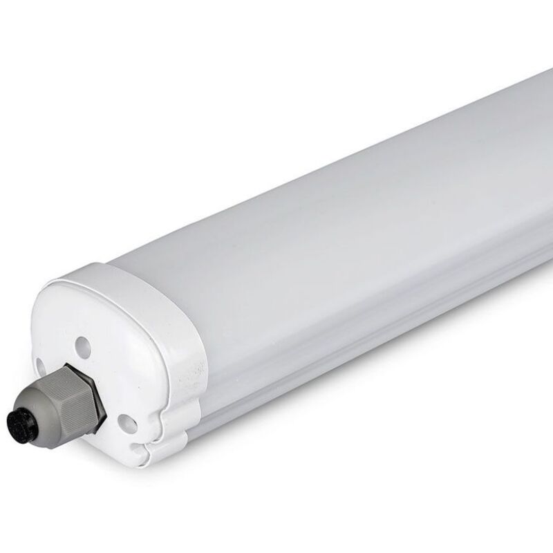 foto del prodotto v tac vt 1249 tubo led plafoniera 36w lampadina 120cm impermeabile sku 6285 6284 colore luce bianco naturale