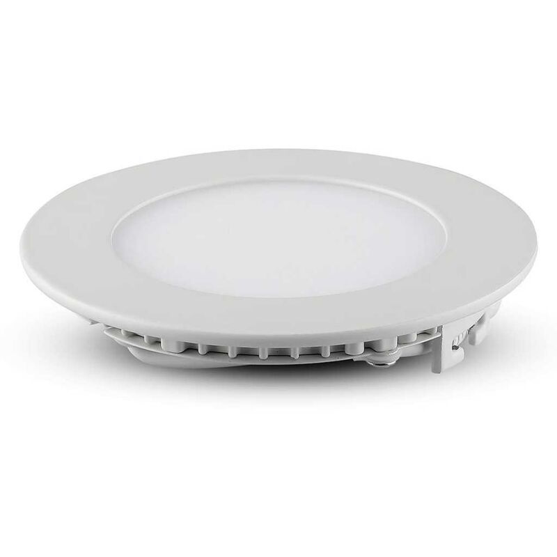foto del prodotto v tac vt 1807 mini pannello led da incasso rotondo 18w 6400k 1400lm 120 driver sku 214862