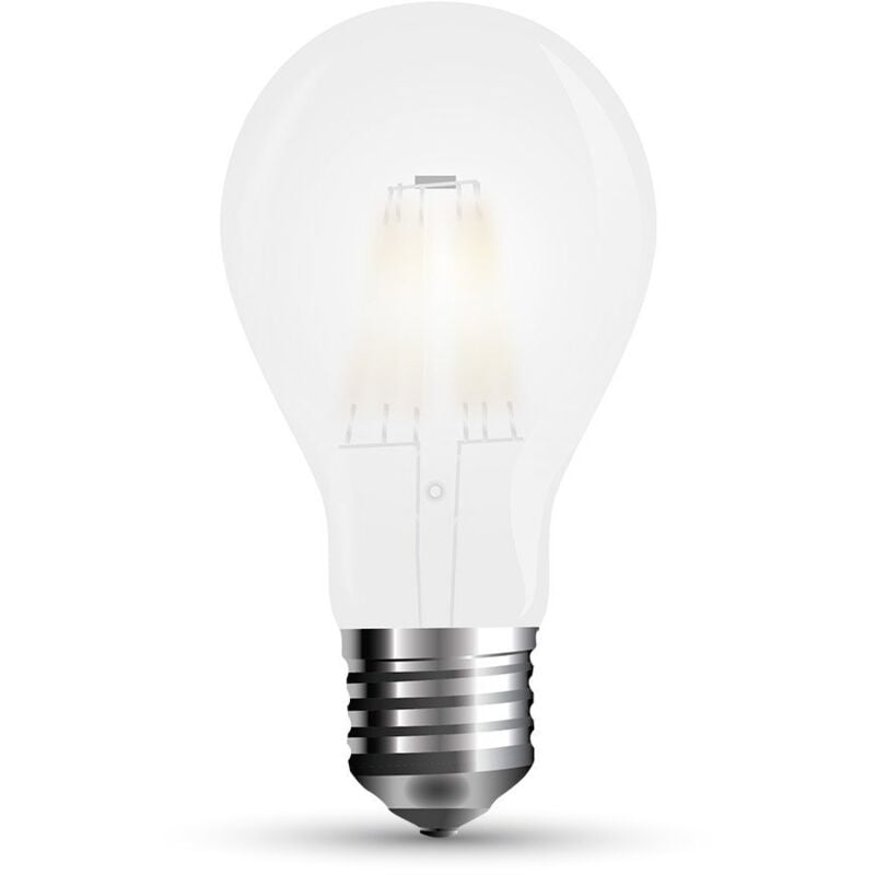 foto del prodotto v tac vt 2023 7154 lampadina led e27 10w a67 filamento satinato 6400k