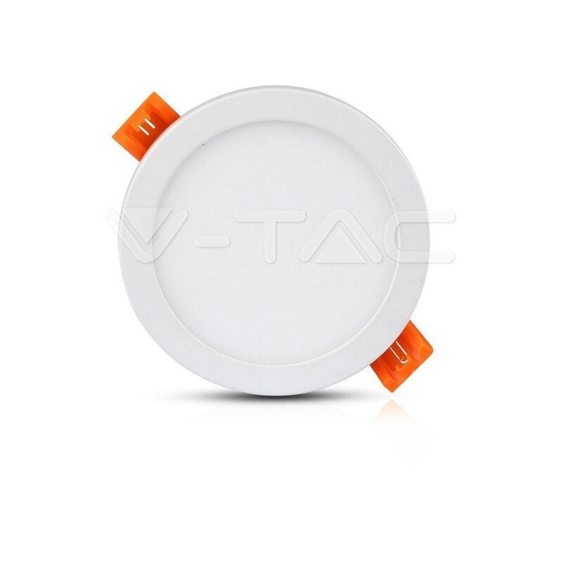 foto del prodotto v tac vt 2222 pannello led rotondo 22w montaggio ad incasso bianco caldo 3000k