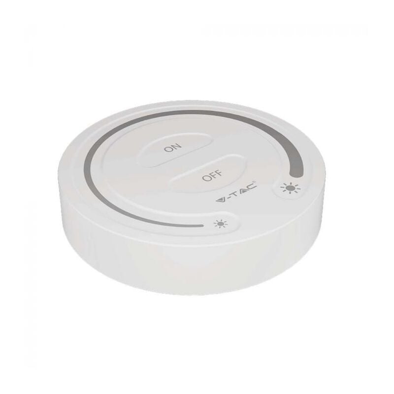 foto del prodotto v tac vt 2440 pulsante touch dimmer wireless con luminosit regolabile per strip led monocolore colore bianco 2919