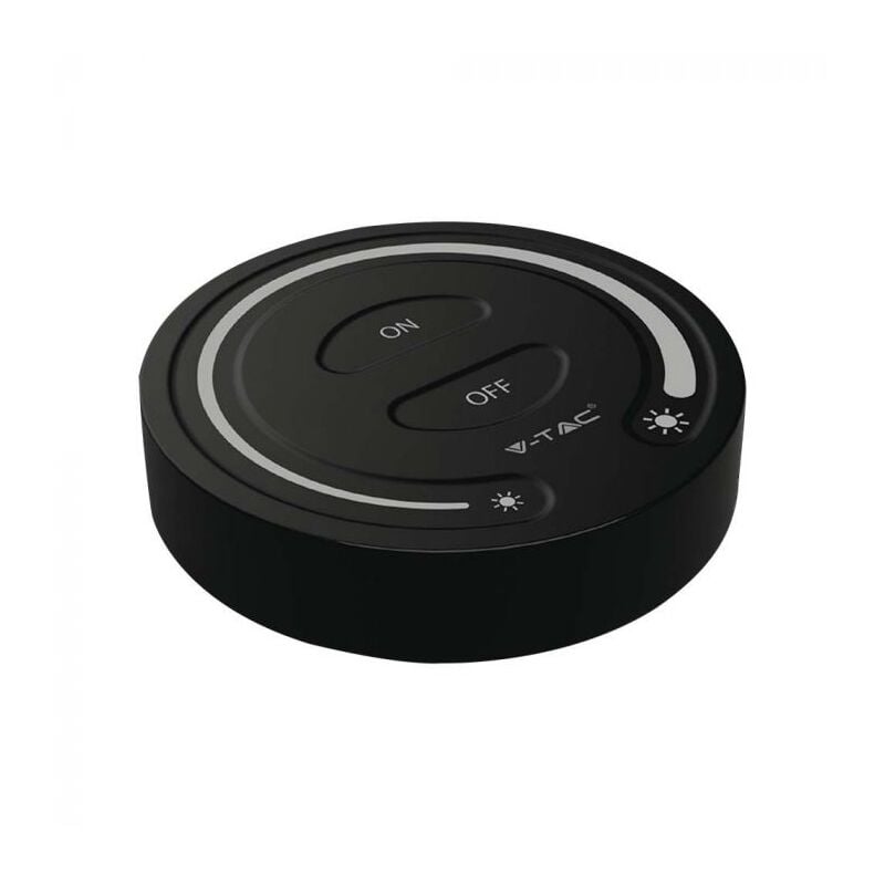 foto del prodotto v tac vt 2440 pulsante touch dimmer wireless con luminosit regolabile per strip led monocolore colore nero 2920
