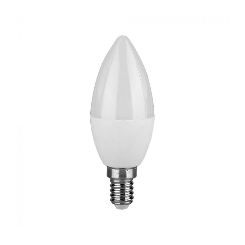 foto del prodotto v tac vt 268 n lampadina led e14 6.5w forma candela luce 6400k 211131
