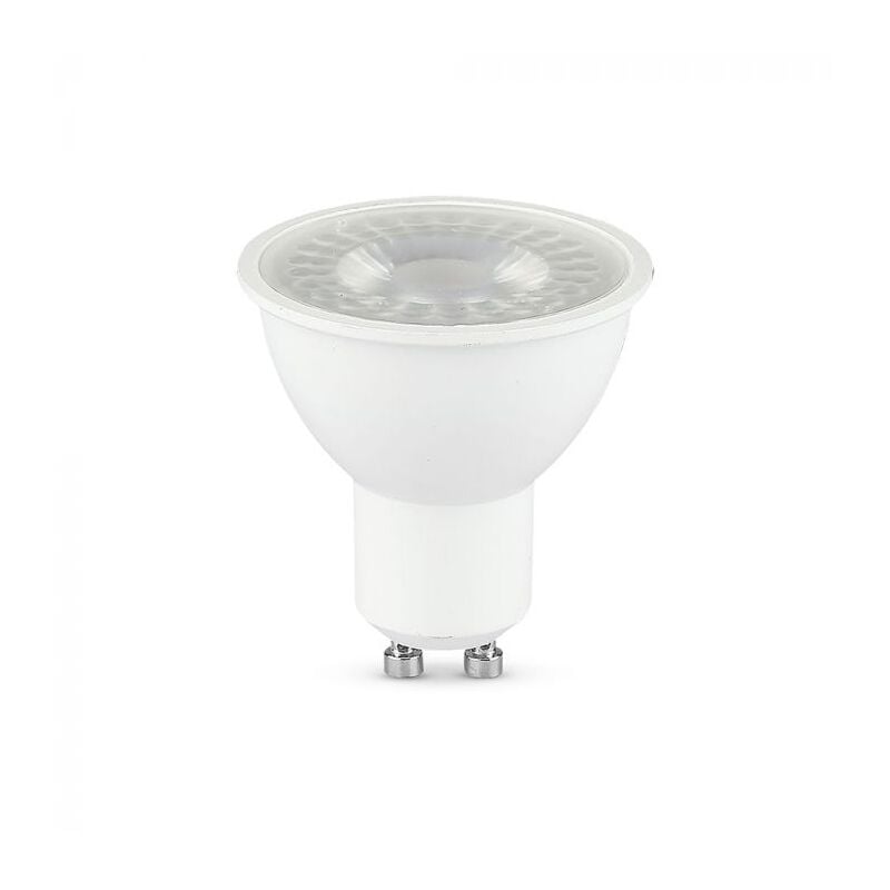 foto del prodotto v tac vt 291 lampadina led gu10 faretto 7.5w 38 copertura trasparente luce 3000k 218751