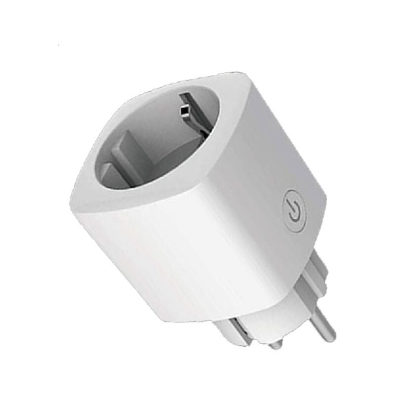 foto del prodotto v-tac vt-5172 presa smart alexa, presa wifi (schuko), presa intelligente con monitoraggio energia, presa temporizzata, controllo remoto, compatibile con alexa, google home 10a 2300w 7696