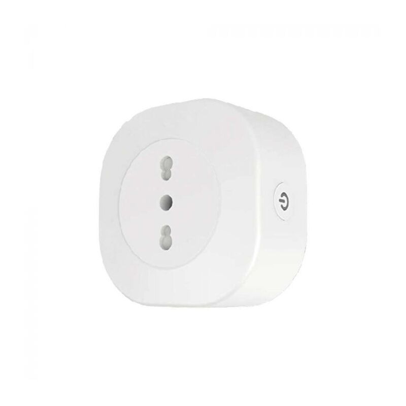 foto del prodotto v tac vt 5175 presa smart alexa, presa wifi italiana , presa intelligente con monitoraggio energia, presa temporizzata, controllo remoto,