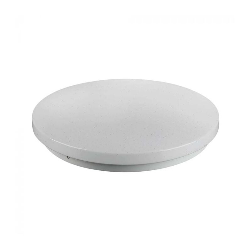 foto del prodotto v tac vt 5184 plafoniera led 24w 3in1 rgb rotonda colore bianco effetto stellato cct smartphone app alexa e google dimmerabile sku 7694