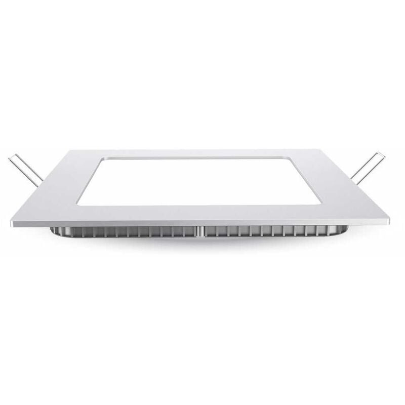 foto del prodotto v tac vt 607sq mini pannello led da incasso quadrato 6w bianco alimentatore luce bianco freddo 6400k sku 214865