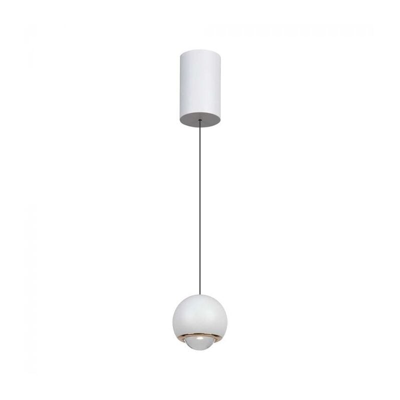 foto del prodotto v tac vt 7508 lampadario led 5w a sospensione forma di campana altezza regolabile colore bianco 3000k 10342