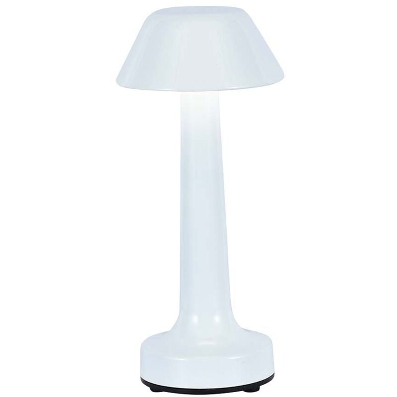 foto del prodotto v tac vt 7566 lampada da tavolo led 1w ricaricabile usb c colore bianco touch dimmerabile 3in1 10569