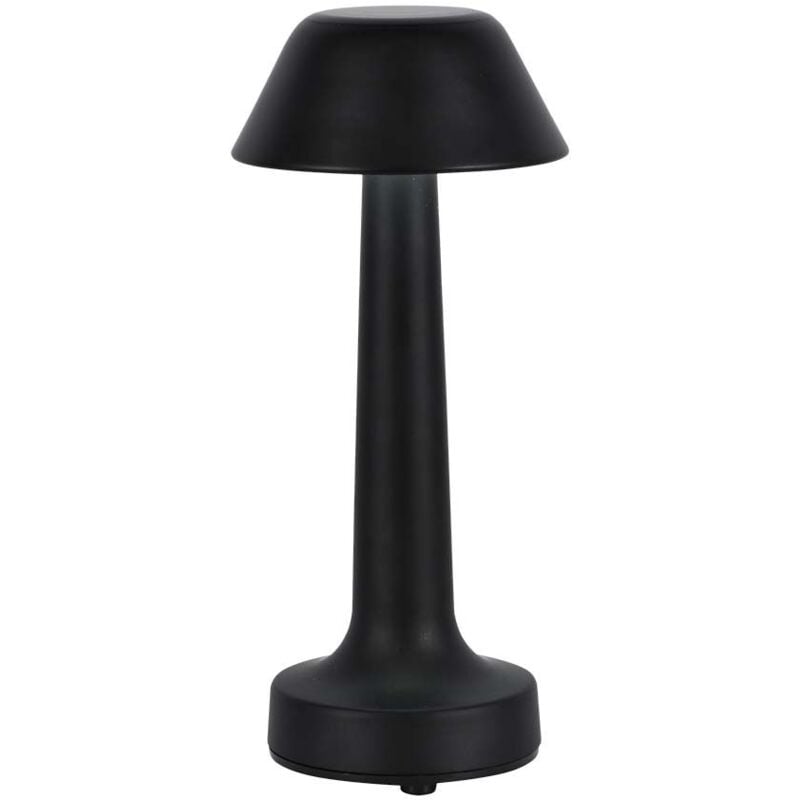 foto del prodotto v tac vt 7566 lampada da tavolo led 1w ricaricabile usb c colore nero touch dimmerabile 3in1 10568