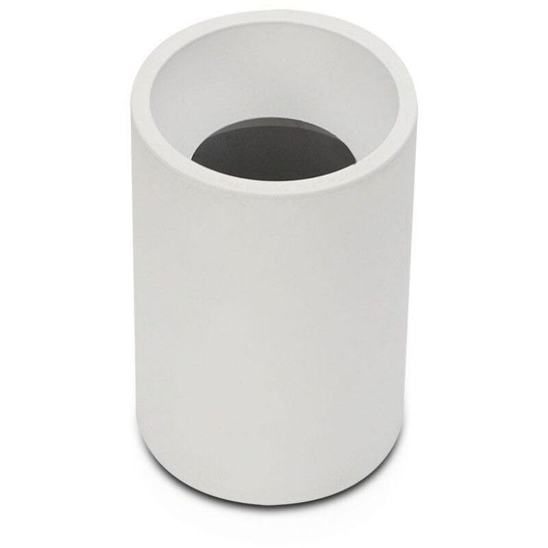 foto del prodotto v tac vt 802 portafaretto led da soffitto rotondo in alluminio gu10 montaggio plafone colore bianco sku 8944