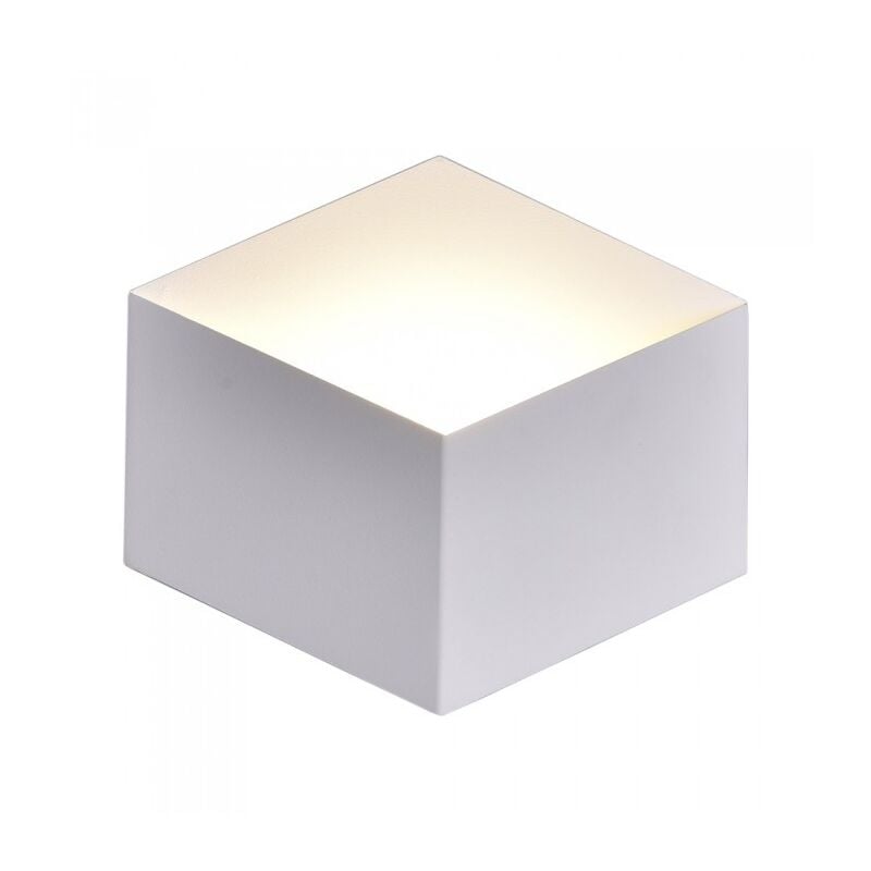 foto del prodotto v tac vt 803 lampada led 3w da parete alluminio bianco wall light bianco caldo 3000k ip20 sku 8344