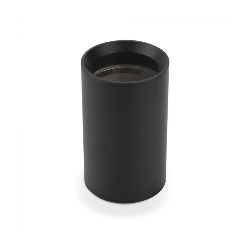 foto del prodotto v tac vt 807 8949 portafaretto led montaggio a superficie rotondo gu10 corpo nero h 100mm 