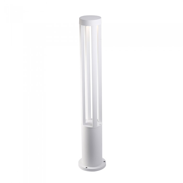 foto del prodotto v tac vt 820 lampada led da giardino fissaggio a terra led cob 10w colore nero h 80cm 6400k ip65 sku 8327