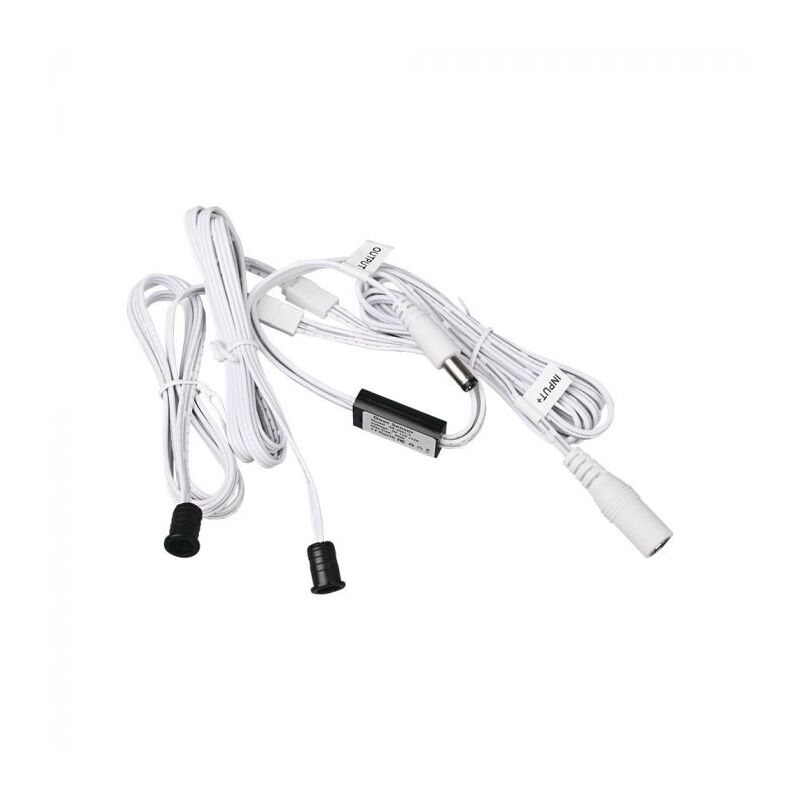 foto del prodotto v tac vt 82060 sensore a doppia porta interruttore fino a 60w compatibile con strip led 23457
