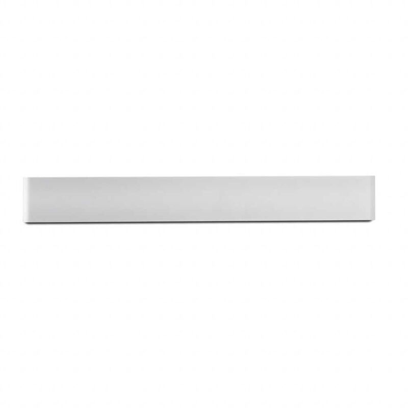 foto del prodotto v tac vt 821 lampada applique led 17w da parete doppio fascio rettangolare bianco caldo 3000k ip44 sku 218535