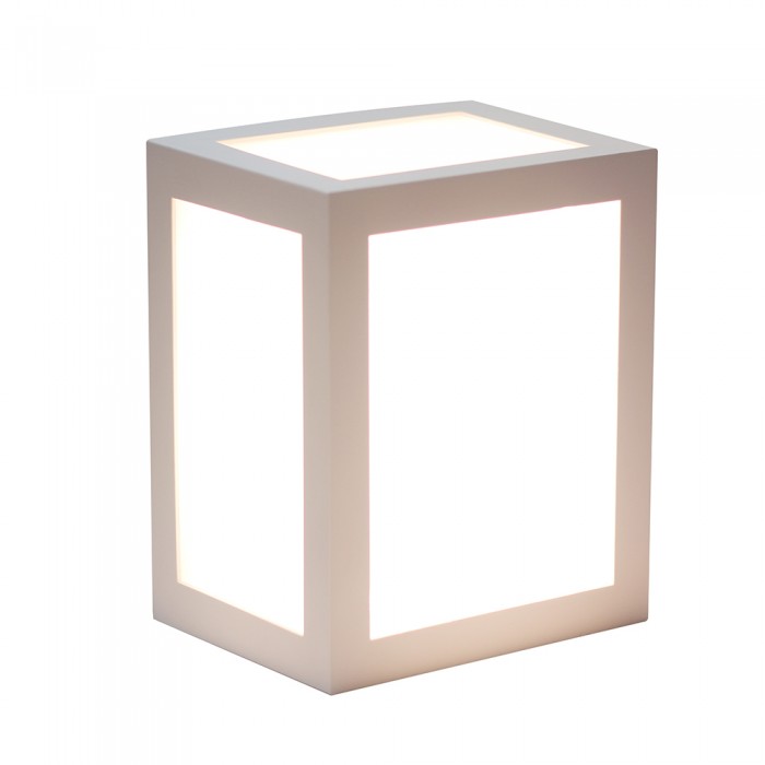 foto del prodotto v tac vt 822 lampada led da muro a lanterna 12w colore bianco 6400k ip65 sku 8336