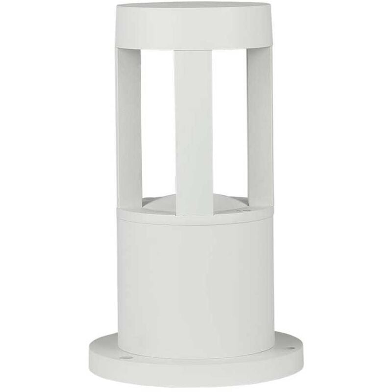 foto del prodotto v tac vt 830 lampada da terra giardino led cob 10w 25cm corpo bianco ip65 bianco freddo 6400k sku 128318