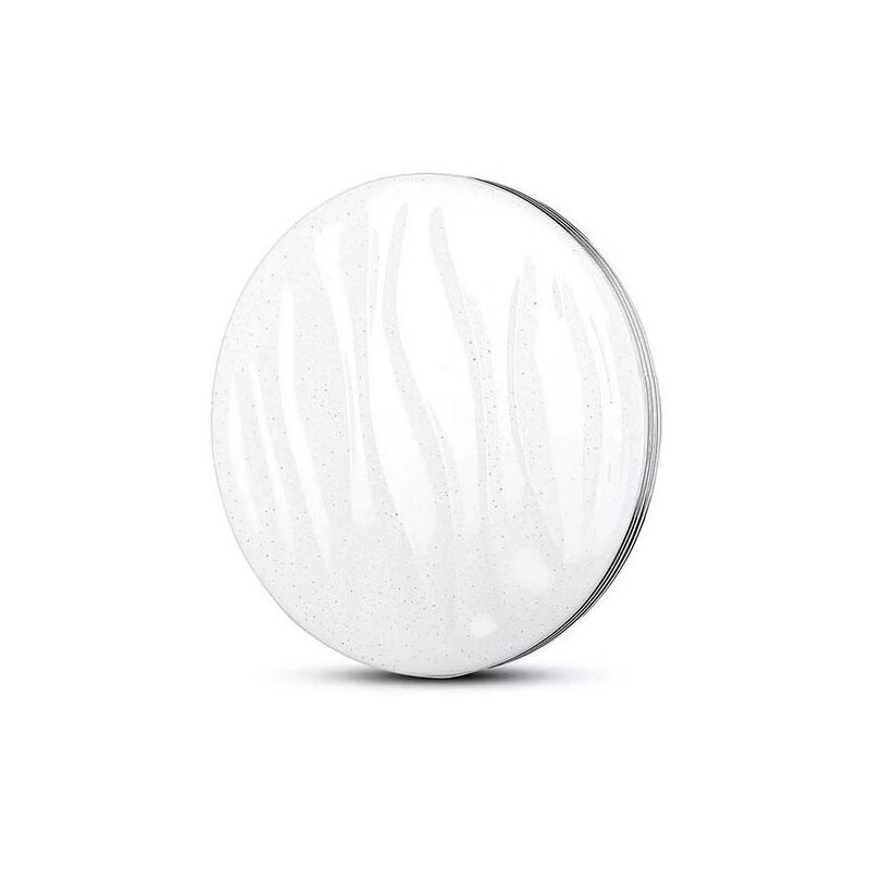 foto del prodotto v tac vt 8403 plafoniera led 40w rotonda con telecomando bianca effetto cielo stellato cambia colore 3in1 dimmerabile sku 2114601