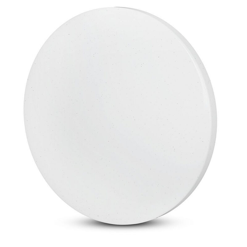 foto del prodotto v tac vt 8412 plafoniera led 12w rotonda bianca effetto cielo stellato cambia colore 3in1 switch ip20 sku 217602