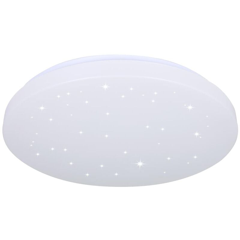 foto del prodotto v tac vt 8436 plafoniera led rotonda 36w con interruttore cambia colore 3 in 1 effetto stellato d 480mm h 65mm sku 7608