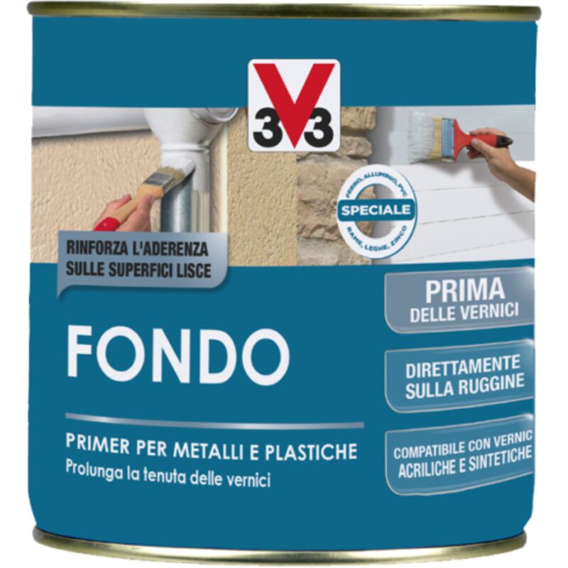 foto del prodotto v33 - fondo primer per metalli e plastiche500ml