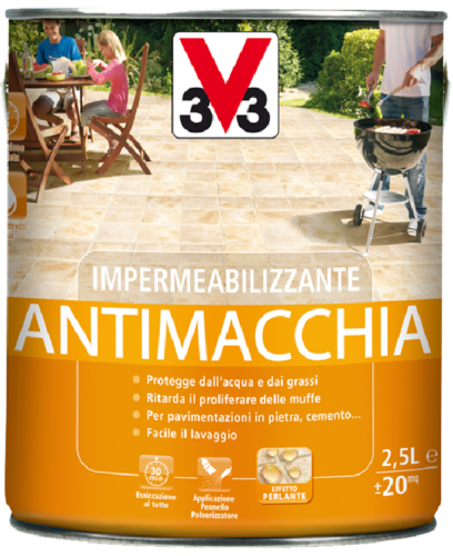 foto del prodotto v33 impermeabilizzante antimacchia lt2,5