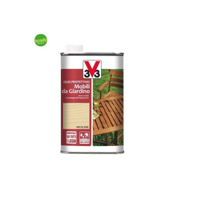 foto del prodotto v33 olio protettore esterni 1l incolore