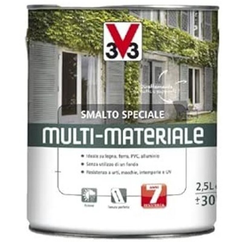 foto del prodotto v33 smalto multi materiale 500ml marrone