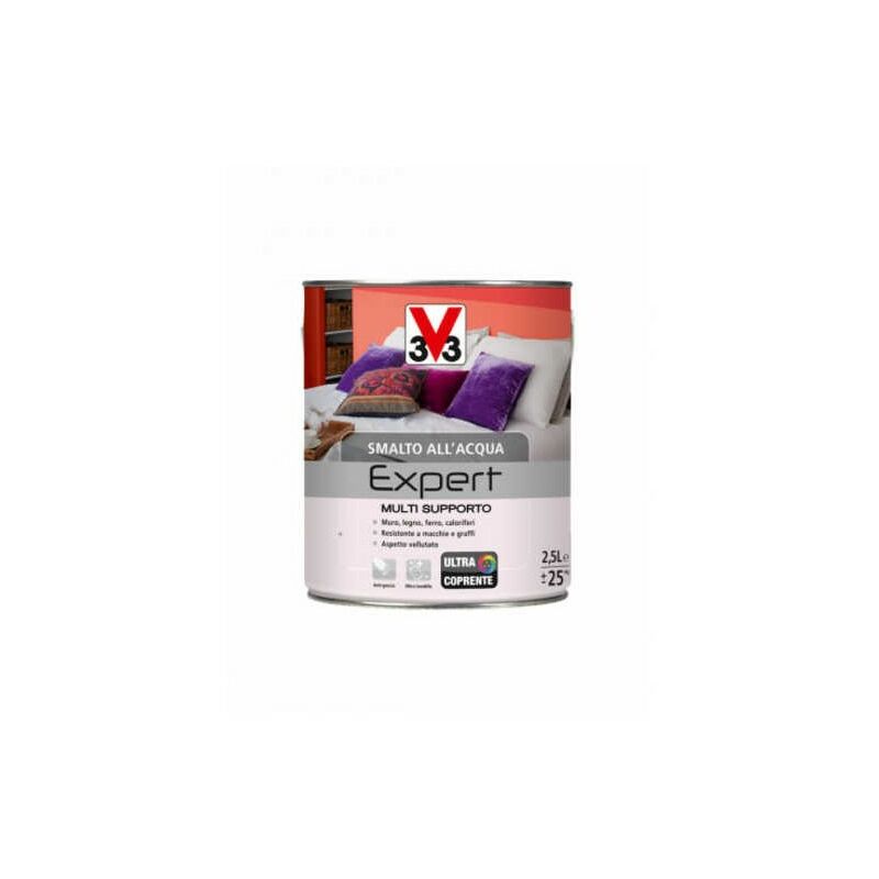 foto del prodotto v33 smalto multisopporto expert lt 0,125 bianco avorio